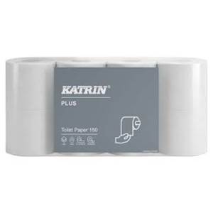 Toaletný papier Katrin classic 2vr.  150 útržkov,  biely, 8ks                   