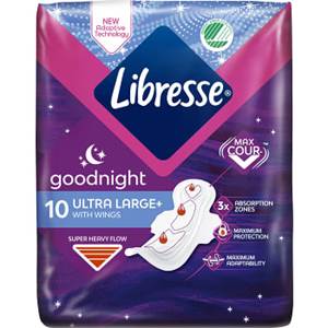 Libresse ultra large+ with wings goodnight 10ks                                 