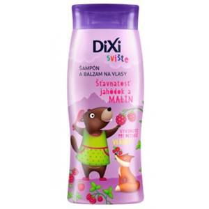 DIXI Šampón a balzam na vlasy Jahoda+malina Svište 250ml                        