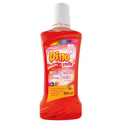 DINO Smile ústna voda detská 500 ml od 6 do 12 rokov                            