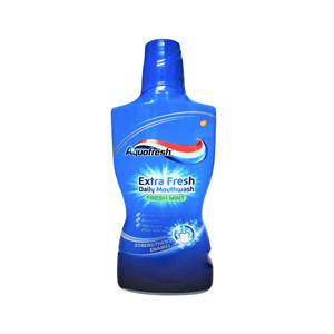 Aquafresh Fresh Mint Antibakteriálna ústna voda 500 ml                          