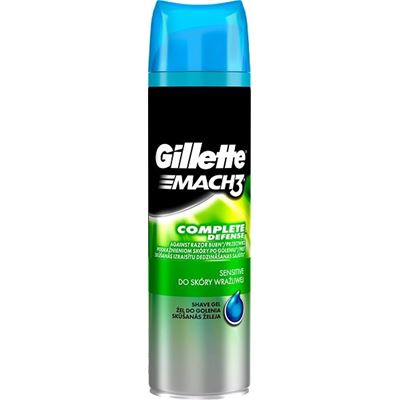 Gillette Mach3 gél na holenie sensitive 200ML                                   