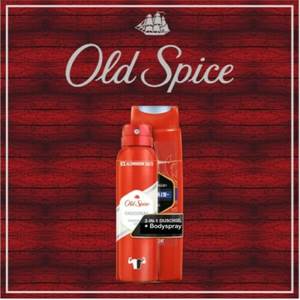 Old Spice Sprchový gél 250ml+ Deodorant 150ml                                   