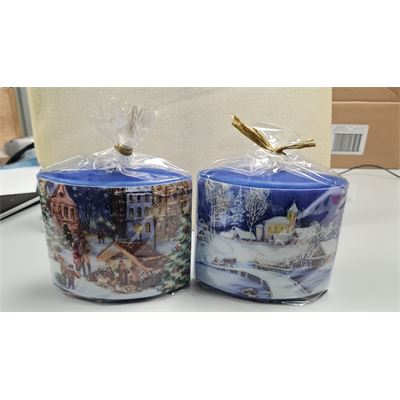 Sviečka epilsa vianocna 115x50x100  350g.  959,973                              