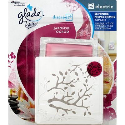 GLADE by Brise Discreet Japonská Záhrada, elektrický osviežovač vzduchu 8 g     