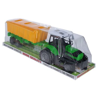 Traktor s vlečkou 53cm na volný chod                                            