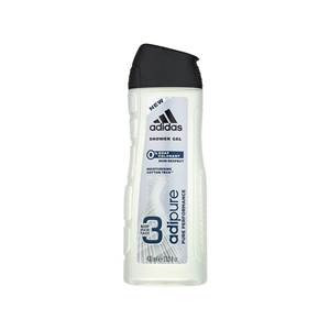 Adidas adipure 3v1 sprchovací gél pre mužov 400 ml na telo, tvár a vlasy        