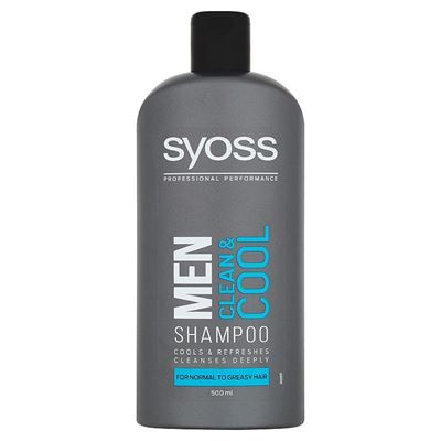 Syoss Men šampón Clean & Cool pre mužov 500 ml                                  