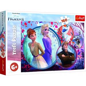 Puzzle Ľadové kráľovstvo II / Frozen II 160 dielikov 41x27,5cm                  