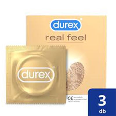 Kondómy Durex Real Feel, 3 ks                                                   