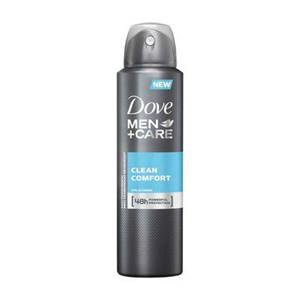 Dove men + care deodorant, antiperspirant clean comfort 48h 150 ml              