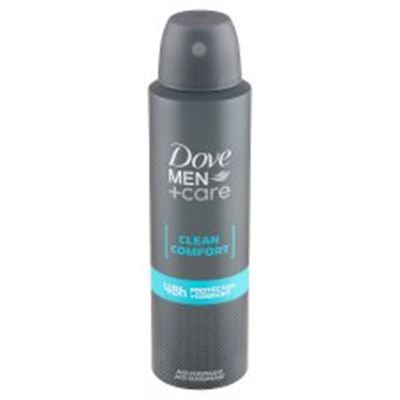 Dove men + care deodorant, antiperspirant clean comfort 48h 150 ml              