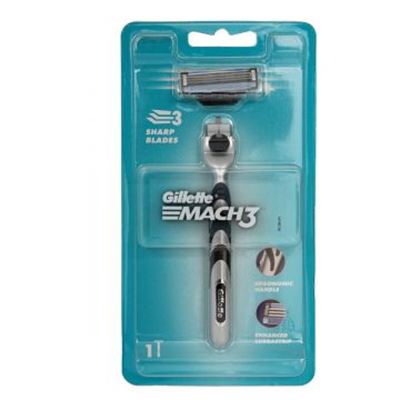 Gillette mach 3 strojček + 1 náhrada                                            