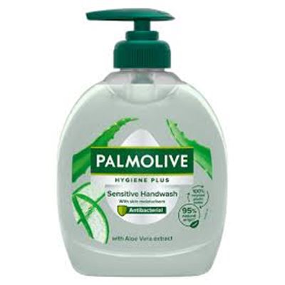 Palmolive Hygiene+ Aloe Sensitive tekuté mydlo s davkovačom 300ml               
