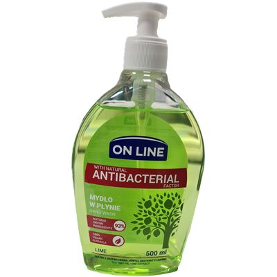 LIMETOVÉ ANTIBAKTERIÁLNE MYDLO 500ML DÁVKOVAČ                                   
