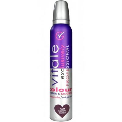 Vitale Colour farbiaca pena na vlasy Plum/Slivková 200ml                        