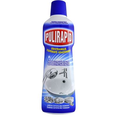 Pulirapid Classico na hrdzu a vodný kameň tekutý čistič 500 ml                  