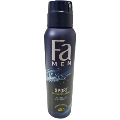 FA  deodorant  Sport men 48h 150 ml                                             