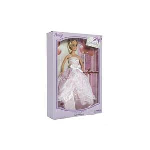 Bábika Anlily 28cm krásne ružové šaty                                           