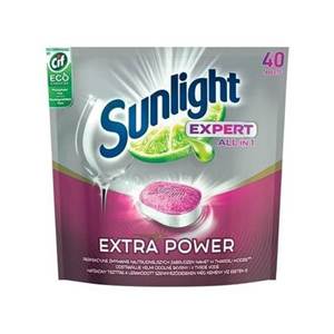 Sunlight extra power all in1 tablety do umývačky riadov 40 ks                   