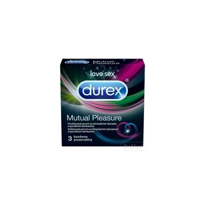 DUREX MUTUAL PLEASURE kondóm s benzokaínom 1x3 ks                               