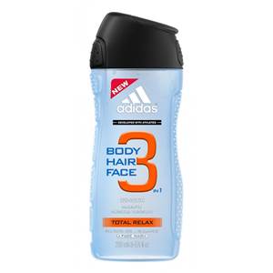 Adidas 3 Active Total Relax sprchový gél 250 ml                                 