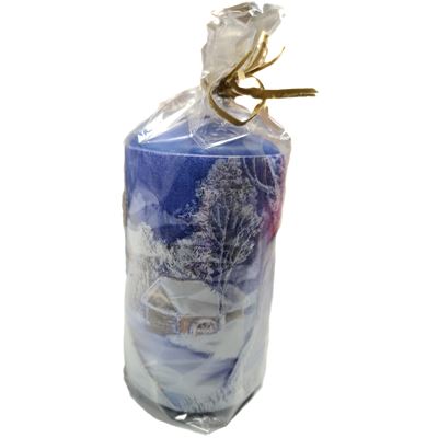 Sviečka valec krajinka 60x110  250g   966,942                                   