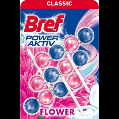 Bref WC blok Classic Power Aktiv Flower, 150 g                                  