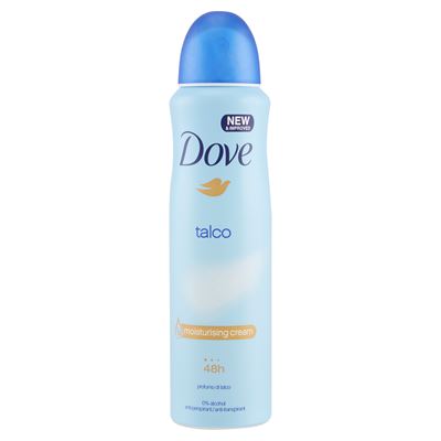 Dove talco antiperspirant 150ml                                                 