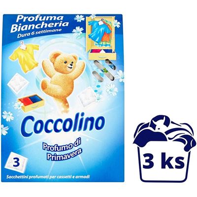 Coccolino parfumové vrecúška do šatníka 3ks                                     