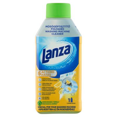 LANZA Tekutý čistič práčky lemon 250 ml                                         