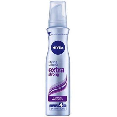 NIVEA Hair Care Extra Strong, penové tužidlo pre dlhodobú fixáciu vlasov 150 ml 