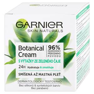 Garnier Botanical cream, zelený čaj, hydratuje a zmatňuje 24h 50 ml             