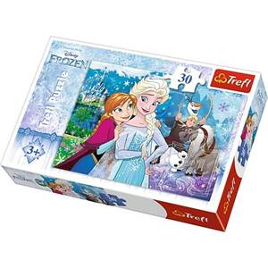 Puzzle Frozen/ Ľadové kráľovstvo 27*20 cm 30 dielikov                           
