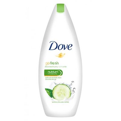 Dove Go Fresh Touch Uhorka sprchový gél a pena do kúpeľa 700 ml                 