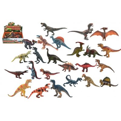 Dinosaurus plast 11-14cm mix druhov                                             