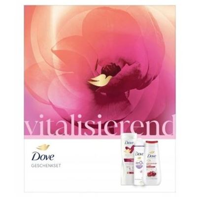 Dove vitalisierend darčekový set sprchový gél, telové mlieko, telový sprej      