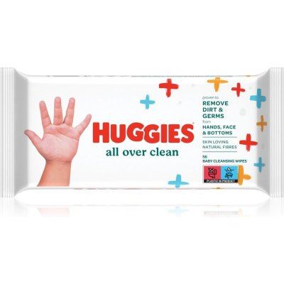 Obrúsky vlhčené HUGGIES All Over Clean 56 ks                                    