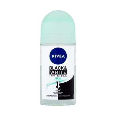 Nivea Invisible For Black & White Fresh roll-on 50 ml                           