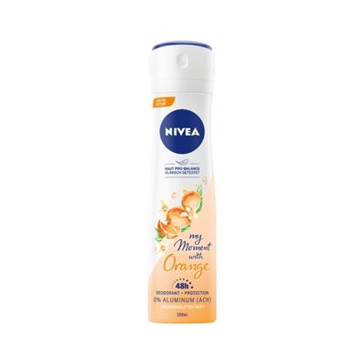 DEO SPRAY DEODORANT MY MOMENT WITH ORANGE 150ml                                 