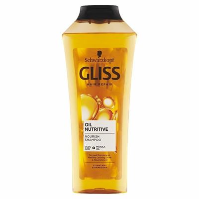 Gliss vyživujúci šampón Oil Nutritive pre rozštiepené vlasy 400 ml              