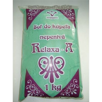 Relaxa soľ do kúpela 1kg eukalyptus                                             