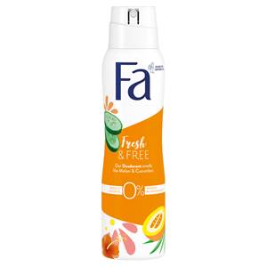 Fa deodorant 150ml-Fresh & free cucumber/melon                                  