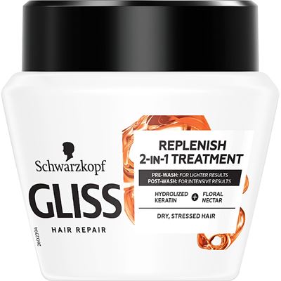 Gliss regeneračná maska 2v1 Total Repair pre suché vlasy 300 ml                 