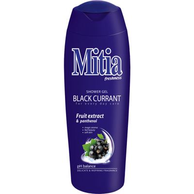 Mitia sprchový gél black currant 400ml                                          