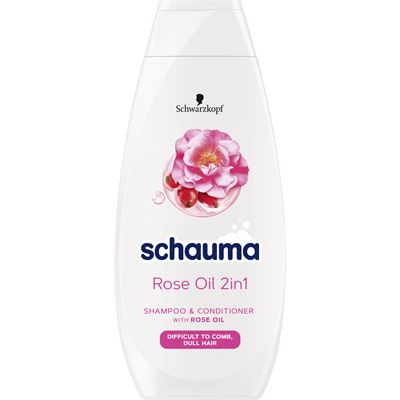 SCHAUMA Rose Oil 2v1 šampón a kondicionér 400 ml                                