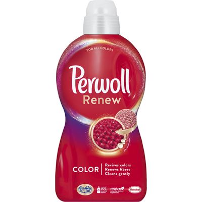 Perwoll Renew špeciálny prací gél Color 36 pranie, 1980ml                       