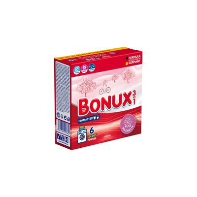 Bonux prací prášok Color Pure Magnolia  6 PD/ 0,39 kg                           