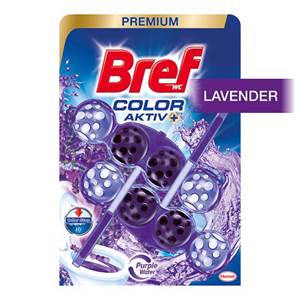 Bref color aktiv lavender wc guličky 2* 50g                                     