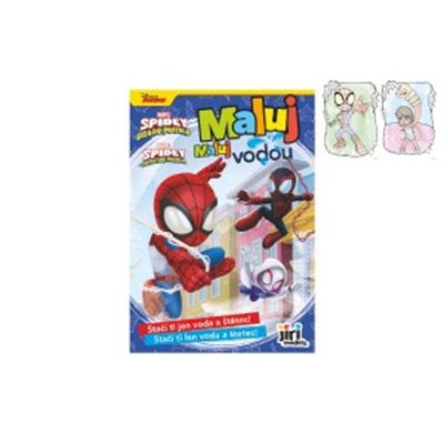 Maľovanky Maľuj vodou! A5 Spidey 15x21cm 588                                    